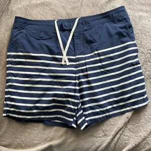 J.Crew striped men’s swim shorts